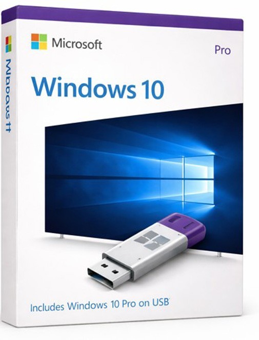 Windows 10 Pro 64-Bit (USB) – 1 User With Activation 🔑 *FAST SHIP*