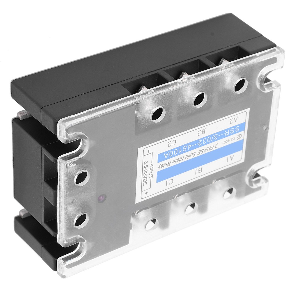 3 Phase Solid State Relay Electric Input SSR-3 D48100 100A DC Controlled AC