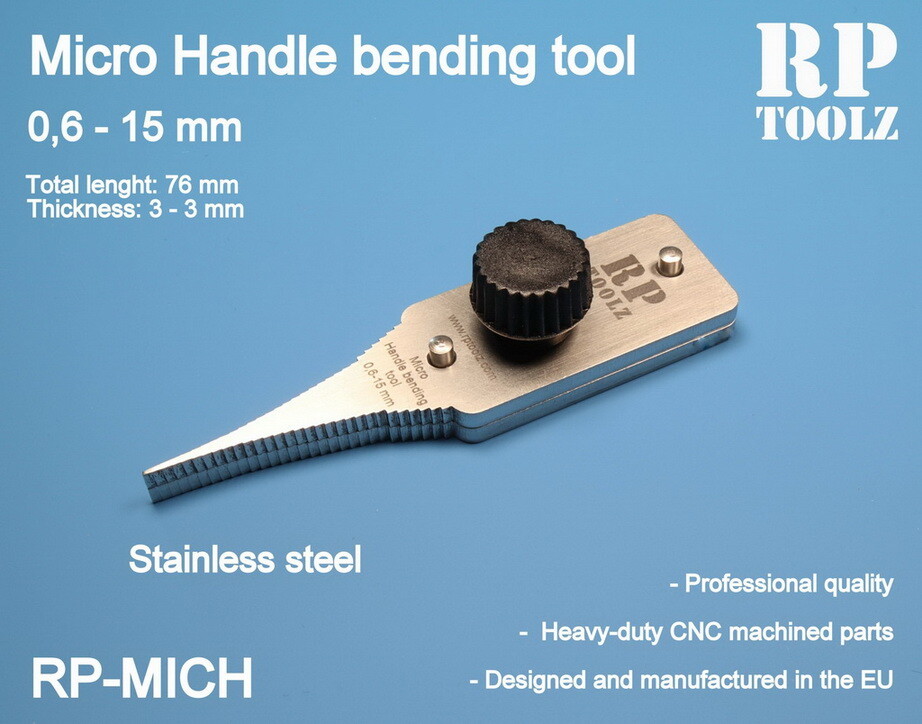 RP Toolz Micro Handle Bending Tool 0.6-15mm (total L: 76m)