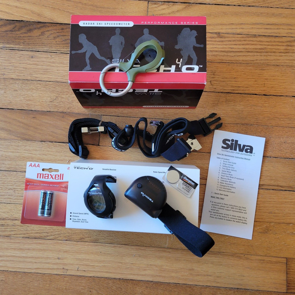 Silva Tech4O Radar Ski Speedometer.