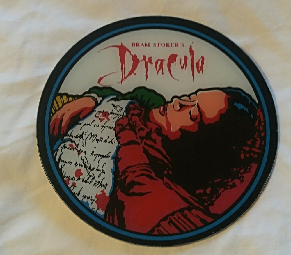 BRAM STOKERS DRACULA PINBALL MACHINE PLASTIC PROMO NOS 1993 NICE!