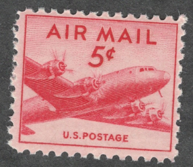 US. C33. 5c. DC-4 Skymaster. MNH. 1947
