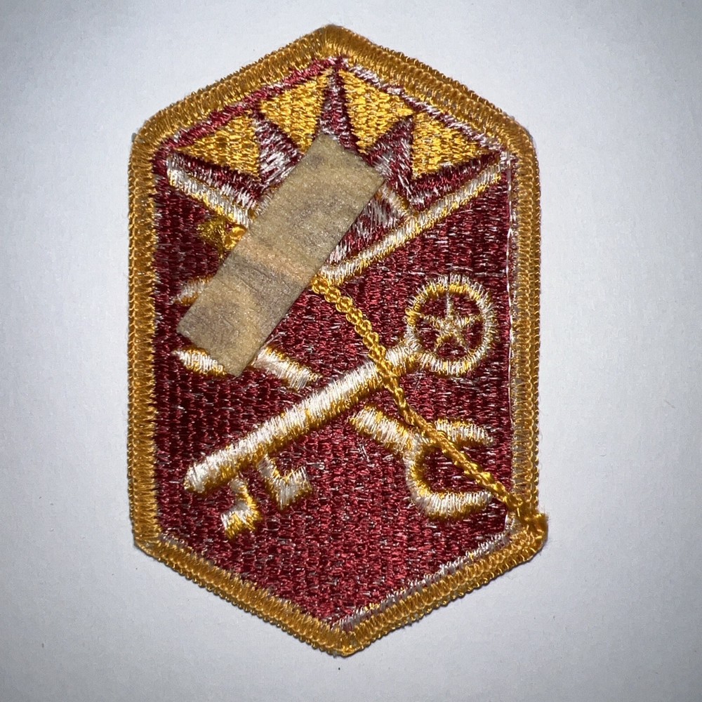 US ARMY ADVANCE WEAPONS SUPPORT COMMAND CLASS A PATCH - FULL COLOR