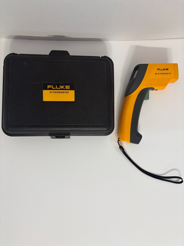 Fluke 63 IR Thermometer Excellent Condition Tested Includes Battery