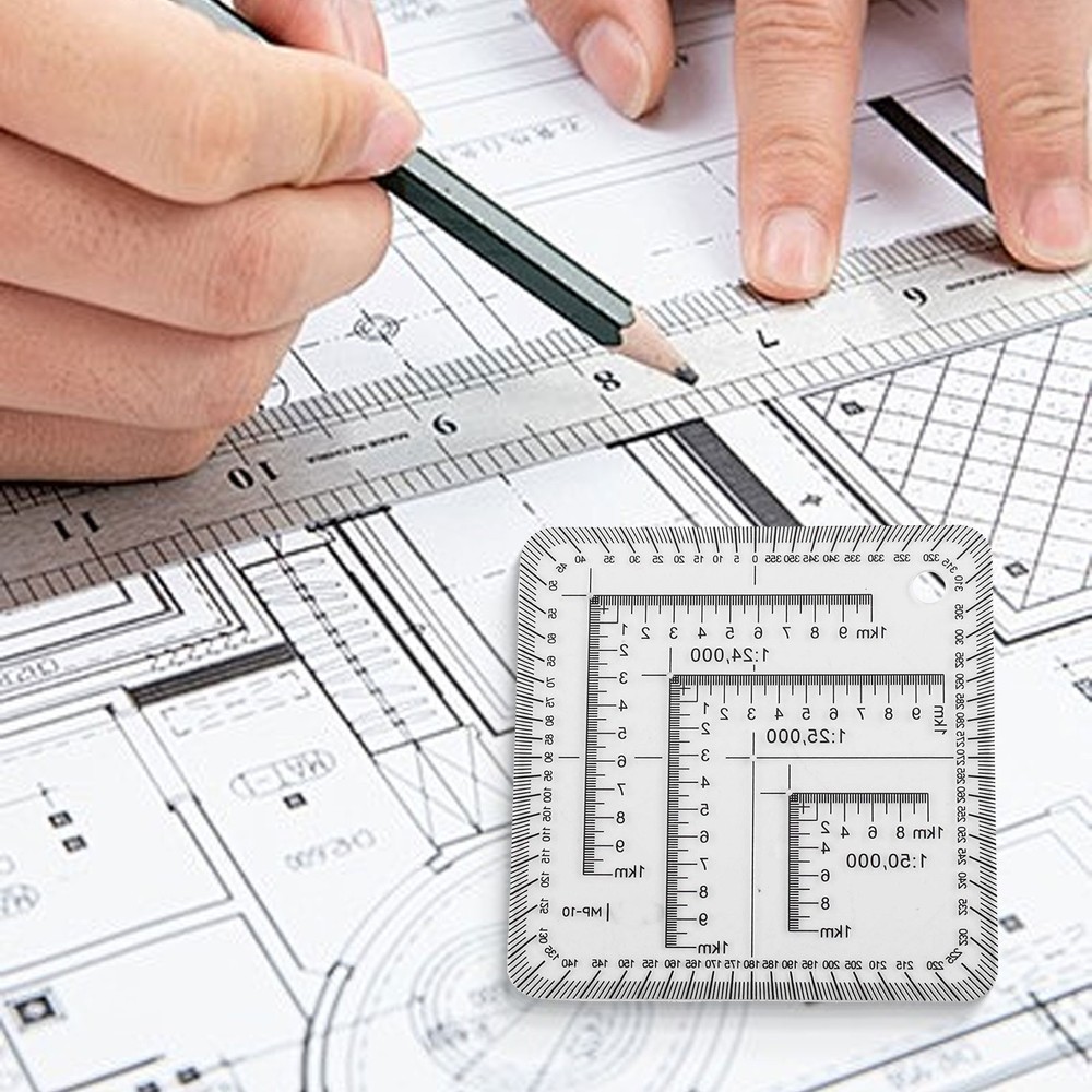 Easily Operable Geographic Coordinate Ruler for Engineers and Students