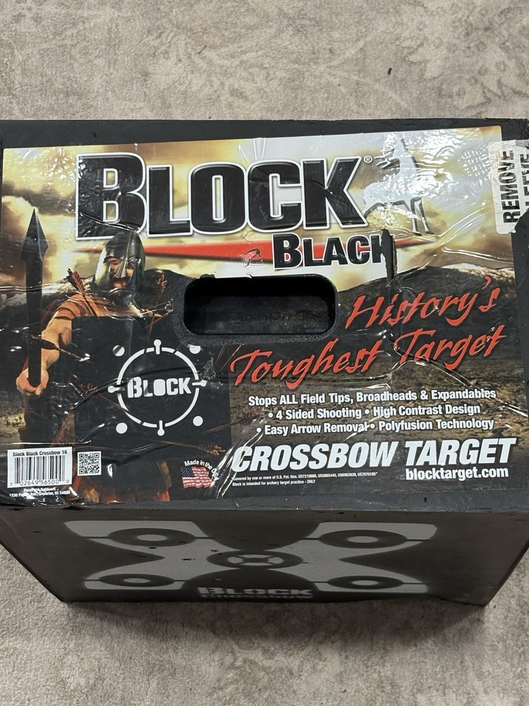 Block Infinity 16inch Crossbow 6 Sided Archery Target