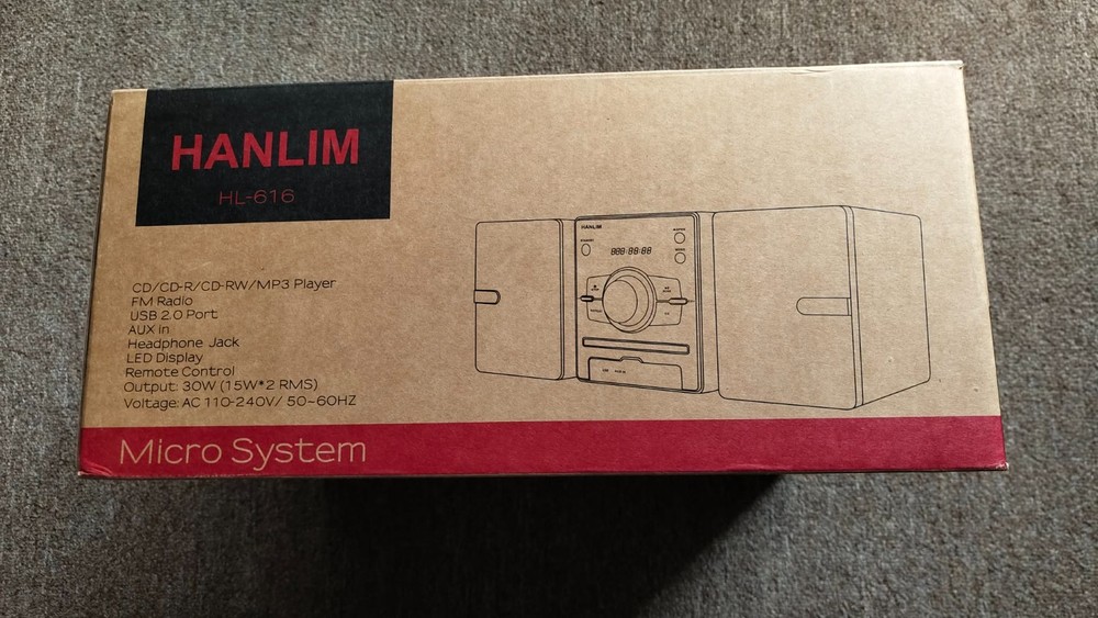HANLIM HL-616 Home Stereo System