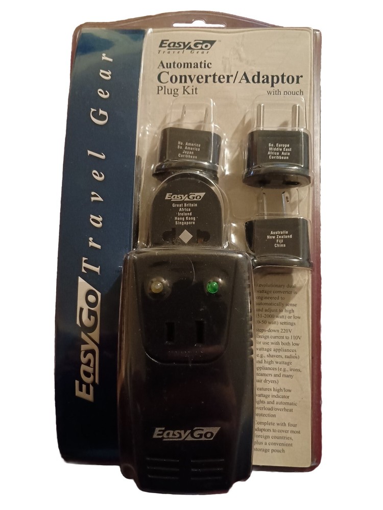 Easy Go Automatic Converter/Adaptor Plug Kit