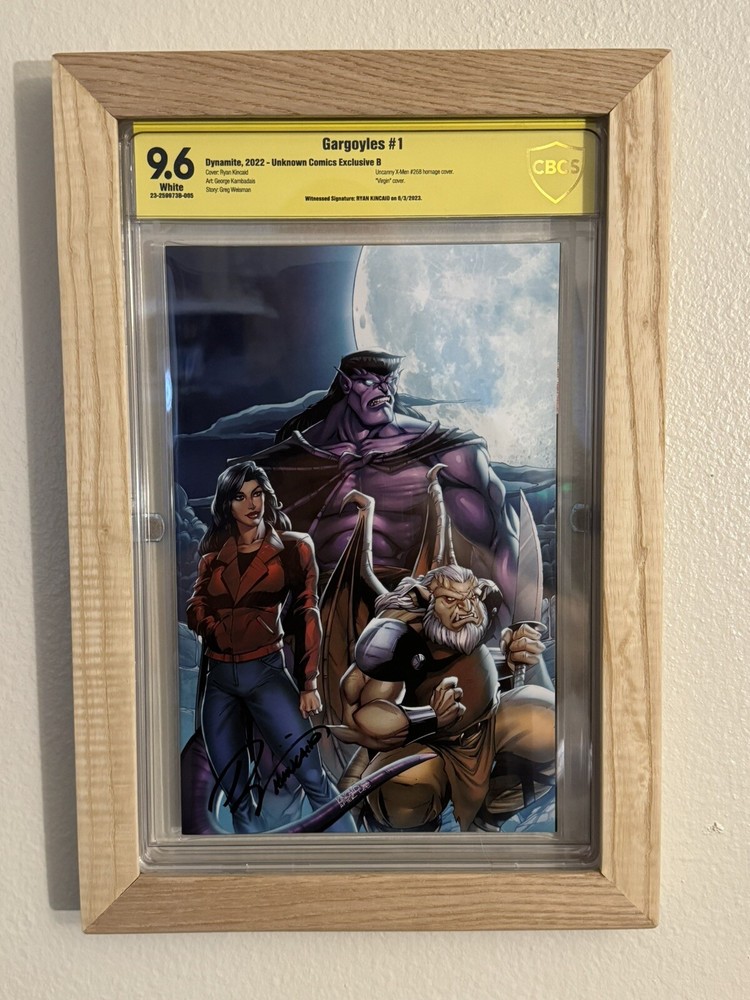 Graded Comic Book Display Frame CGC CBCS Slabs Wall Hanging Custom Made 
