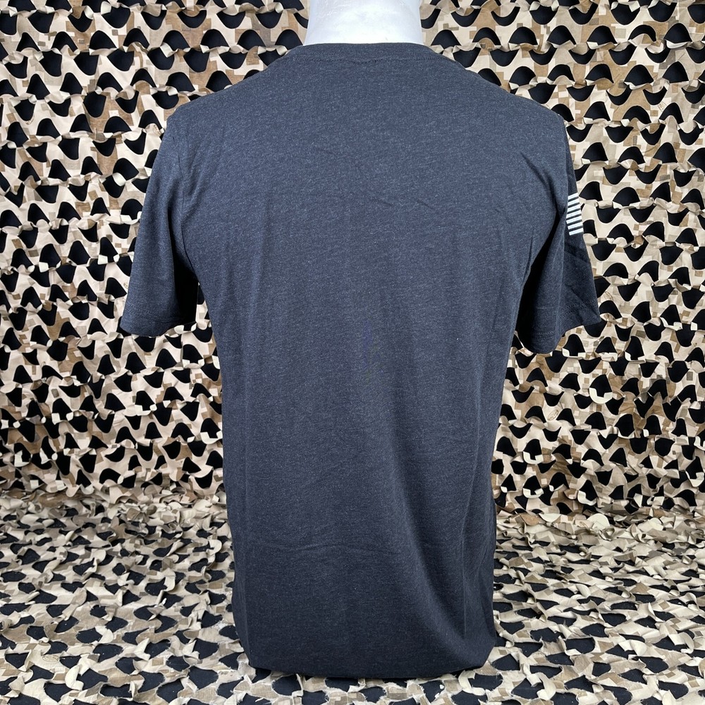 NEW First Strike Willie T-Shirt - Heather Grey - Medium