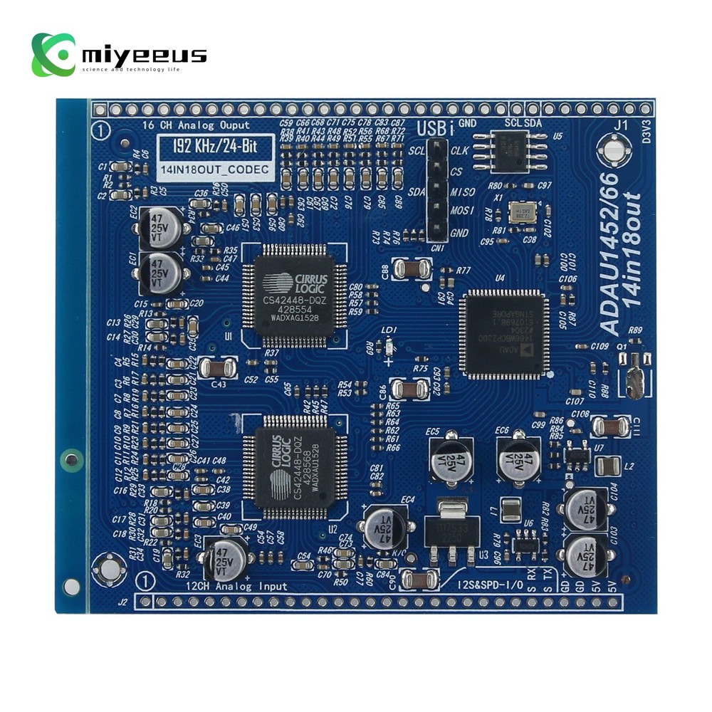 14 in 18 out DSP Processor CS42448 DAC Multi-channel Audio Signal Processor