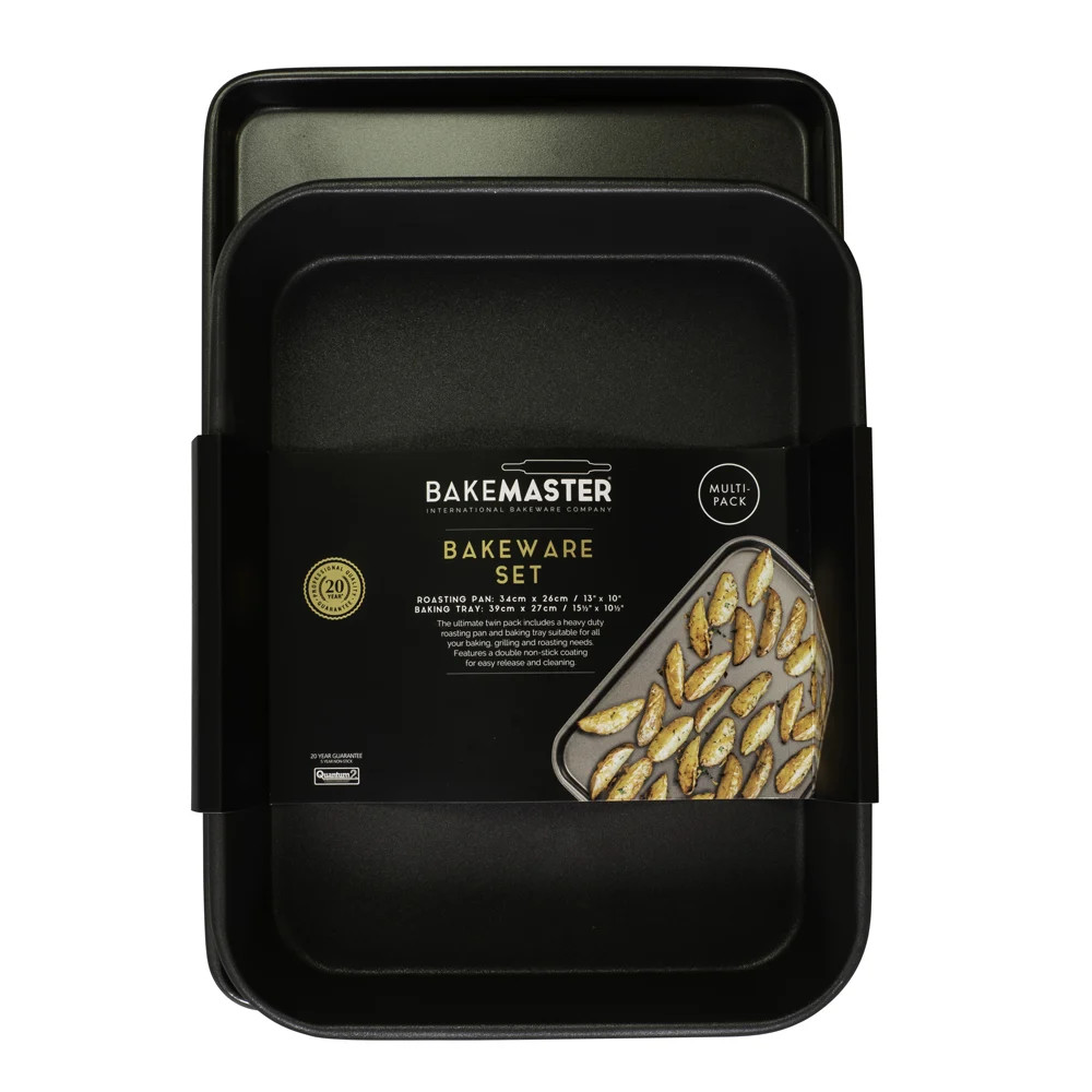 Bakemaster Bakeware Twin Pack