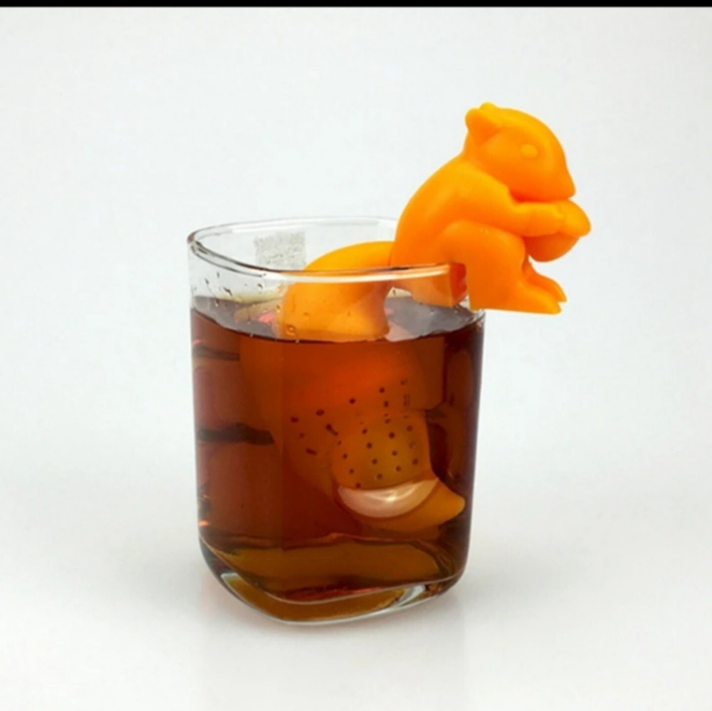 3 Pc Silicone Squirrel Tea Infuser Steeper Tea Strainer Tea Lovers Gift