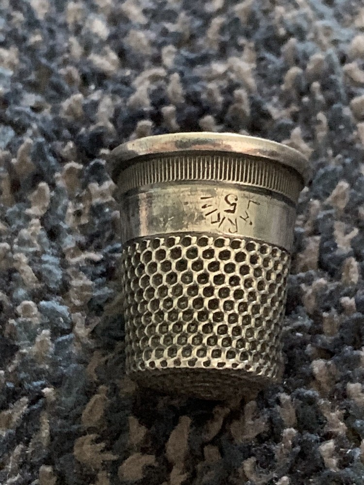 Sterling Silver Larkin #5 Thimble 2.7 Grams