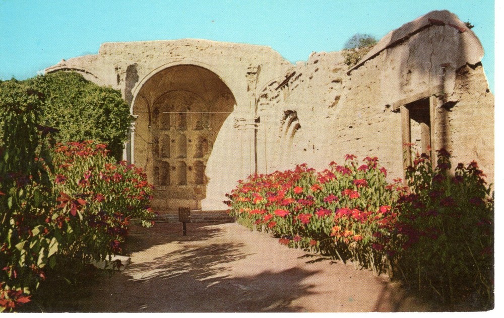 MISSION SAN JUAN CAPISTRANO, CA  - PC6218