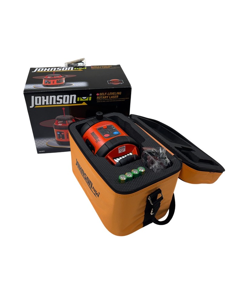 Johnson 40-6515 Self-Leveling Rotary Laser Level