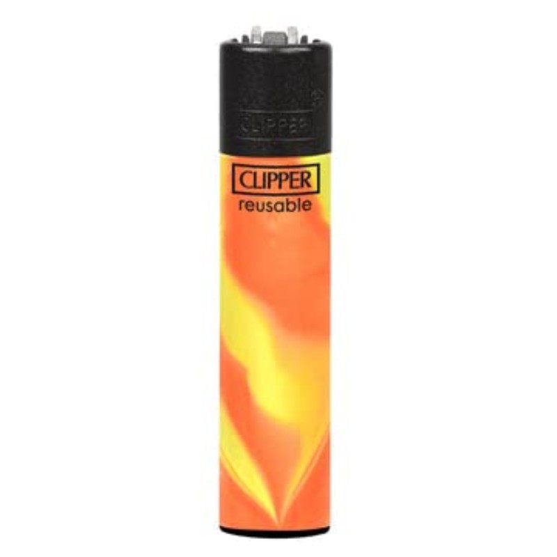 10x Clipper Lighter Nebula Mix Design Series Regular Size Bulk Lot Flame