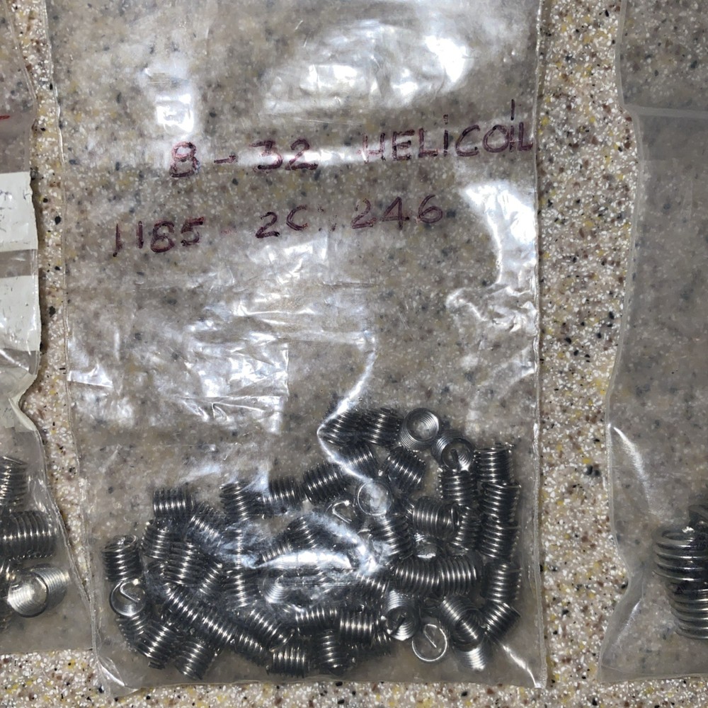 Helicoil Precision Free-running Insert Lot