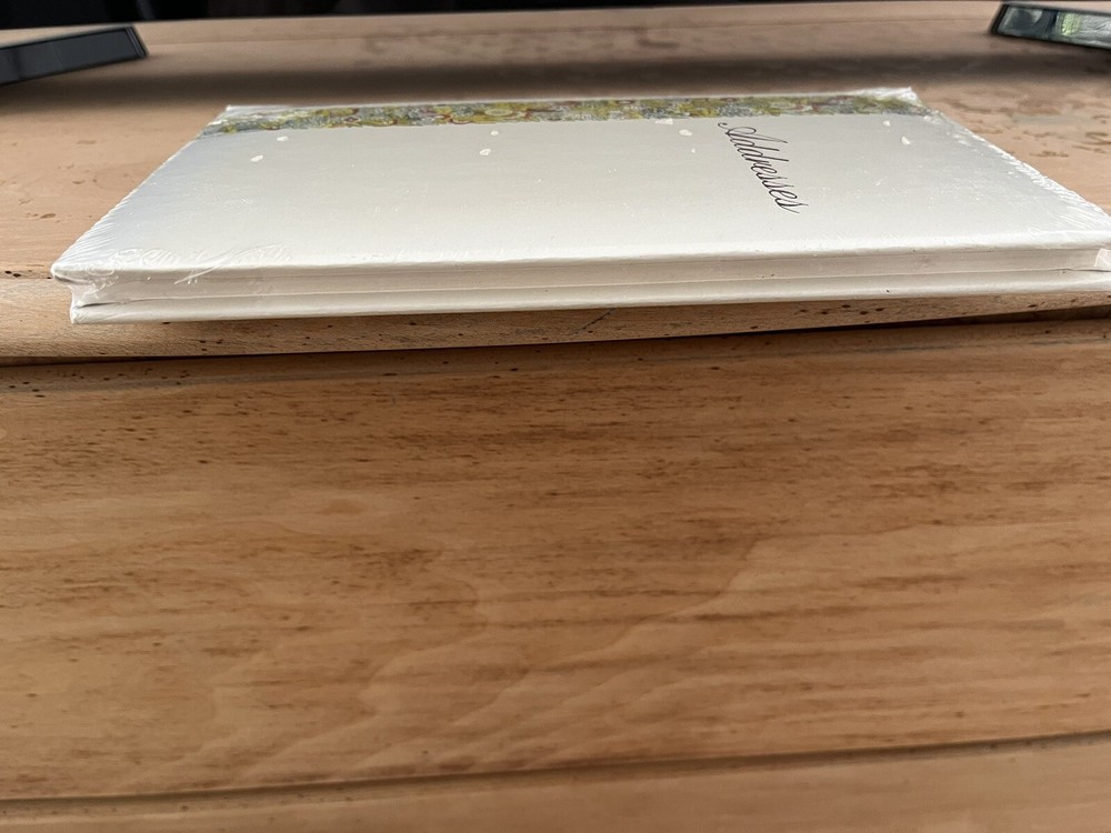 8” x 5” Hardbound Sealed Address Book