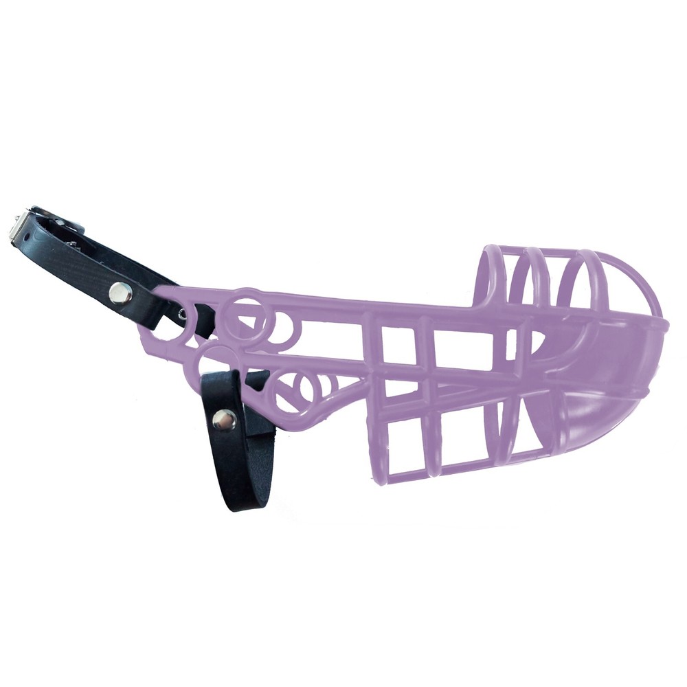 Whippet Muzzle - European Muzzles for Whippets - Size 1 closed