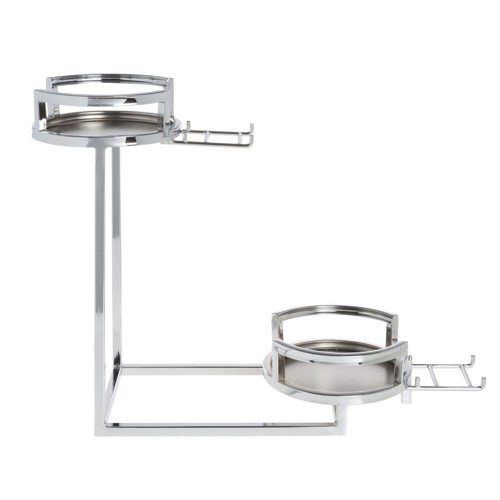 HUBERT Chrome 2-Tier Airpot Holder