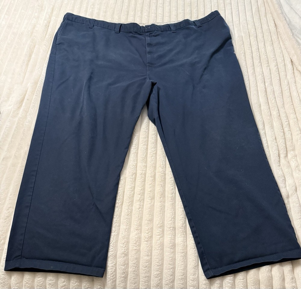 Dickies Pants Men's Size  60X30  Workwear Navy Pants Original Fit