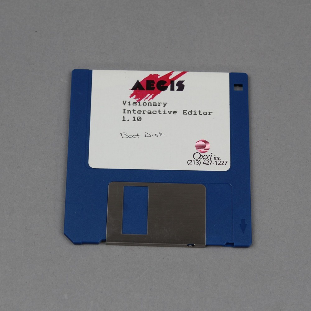 Aegis Visionary D&D Style Game Development Software for Commodore Amiga 3.5"