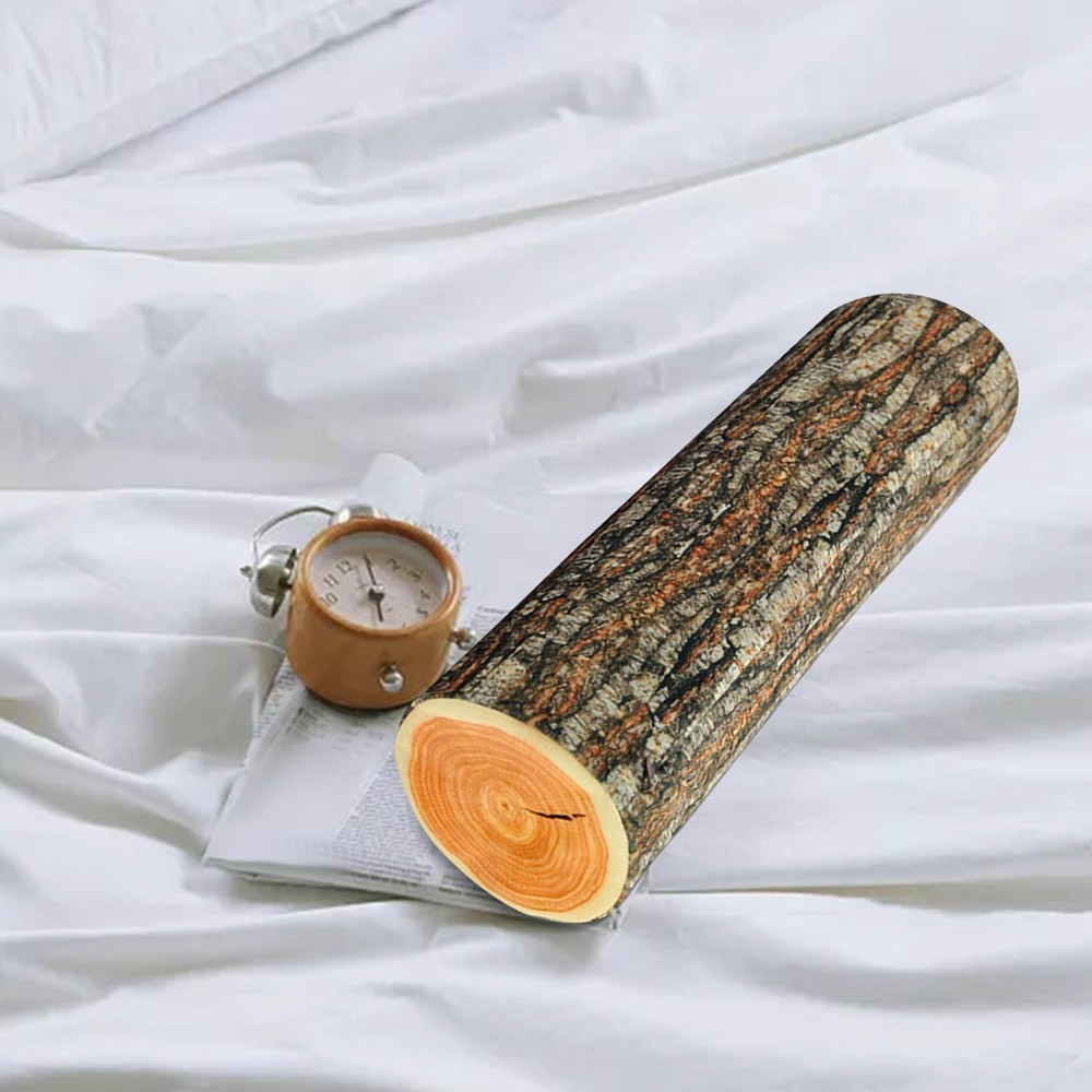 Tree Branch Pillow Long Cylindrical Stump Creative High Simulation Cushion
