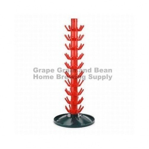 Ferrari 90 Bottle Drainer Tree, Drying Bottle Tree, 90 Post Bottle Tree