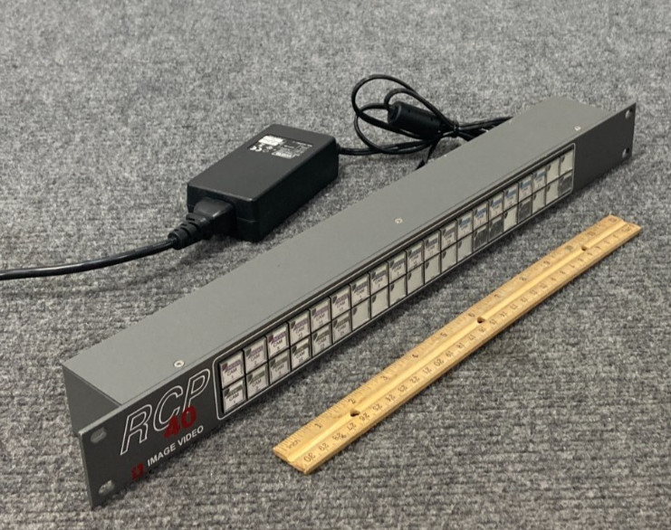 Image Video RCP-40 40-Button Control Panel w/ Power Cord