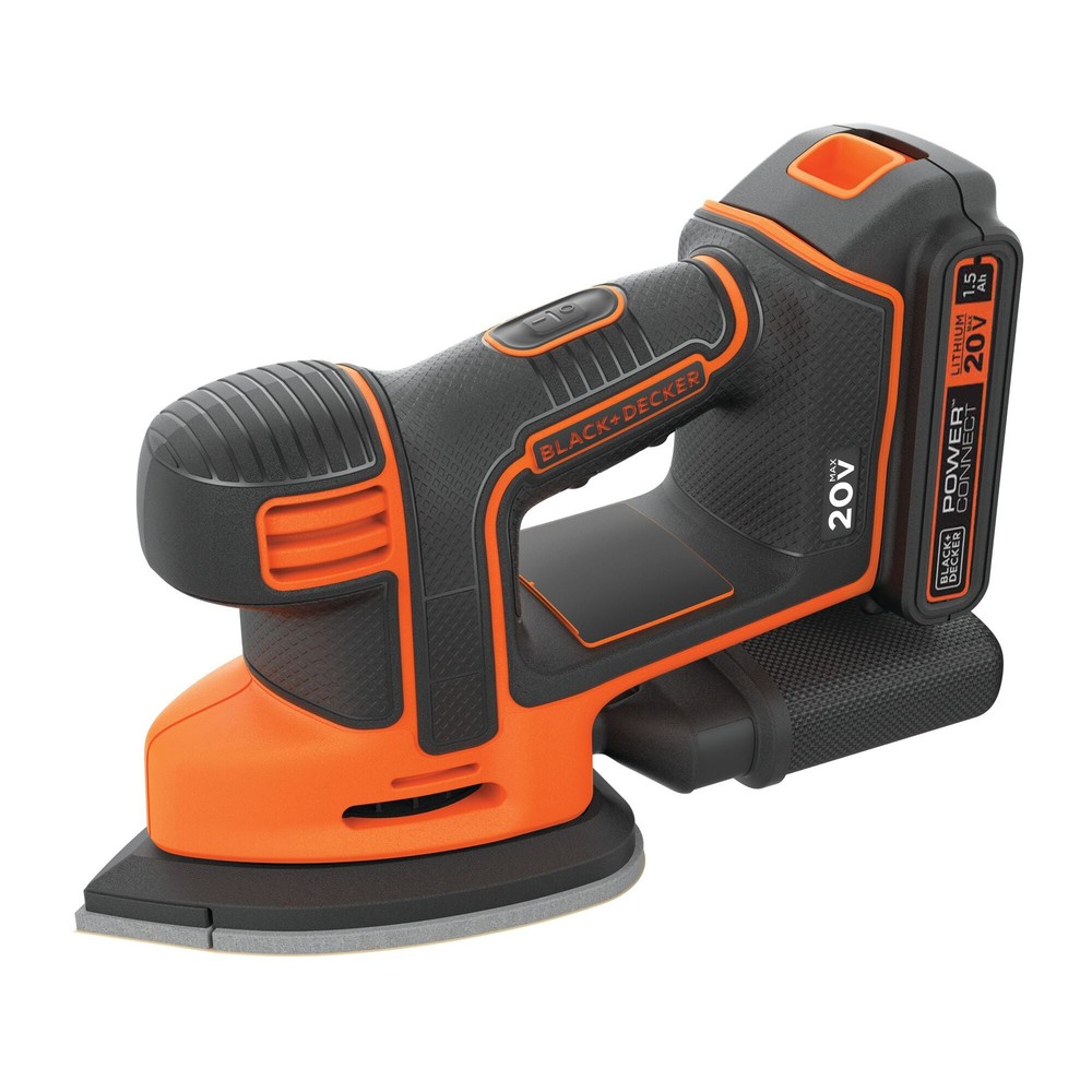 BLACK+DECKER 20V Cordless Mouse Sander - BDCMS20C
