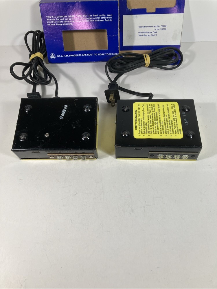 AHM Power Pack Transformers Model 70269 - Set of 2 - Tested