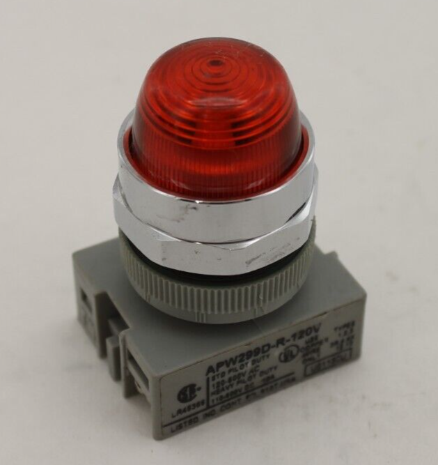 New IDEC APW299D-R-120V Red Pilot Light