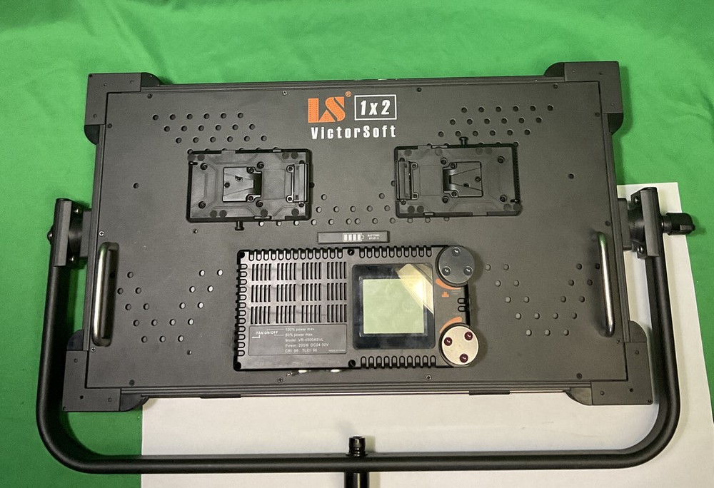 LS 1 X 2 Victor Soft 200W LED Studio Light- Model #VR4500ASVL- With Case.