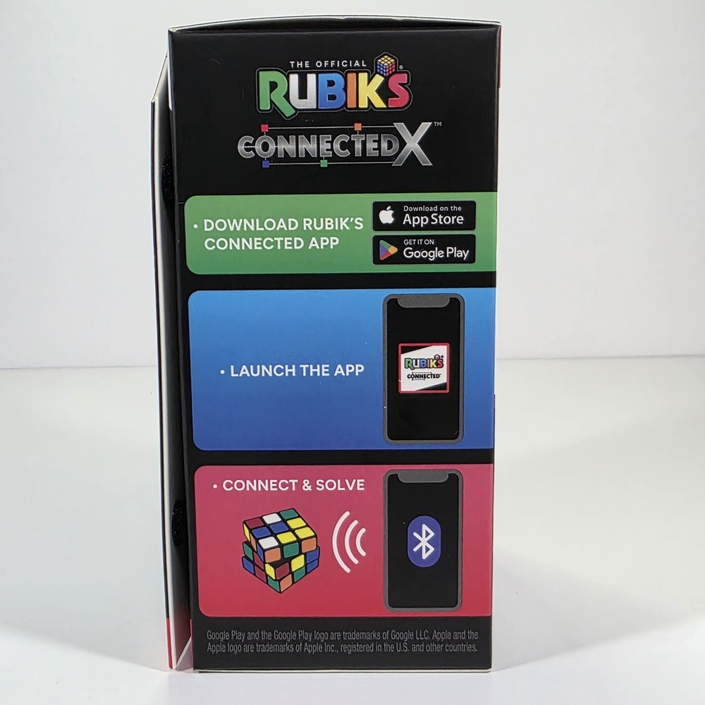 Rubik's Cube Connected X Bluetooth Enabled 3x3 Solve Improve Interact Challenge