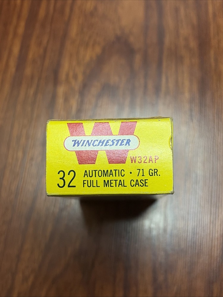 EMPTY Winchester Empty 32 Automatic Ammo box