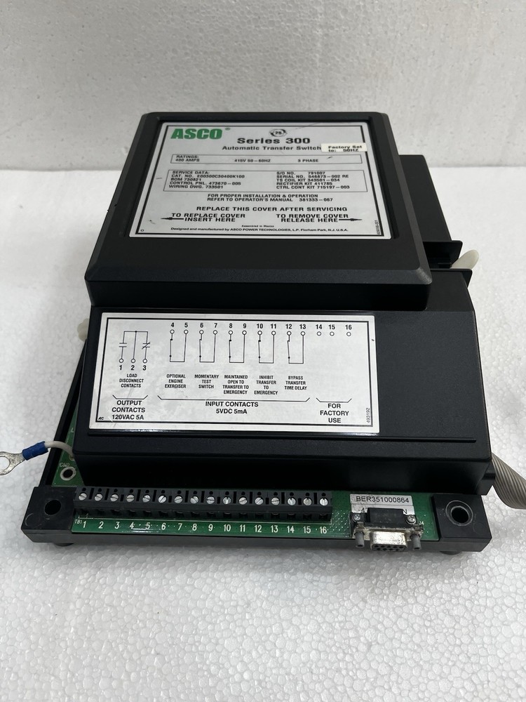 ASCO Series 300 Automatic Transfer Switch