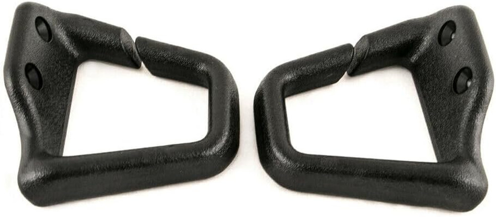 2Pc Ebony Black Seat Belt Shoulder Guide Loop 1993-2002 Camaro Firebird HT7202