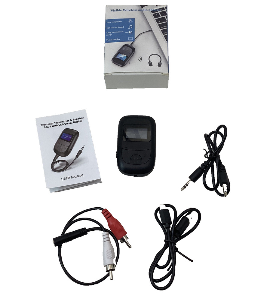 Visible Bluetooth Transmitter Receiver for TV PC -  Bluetooth Audio