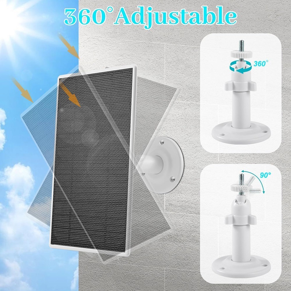 Performance Focused High Efficiency Solar Panel for Arlo Camera Systems