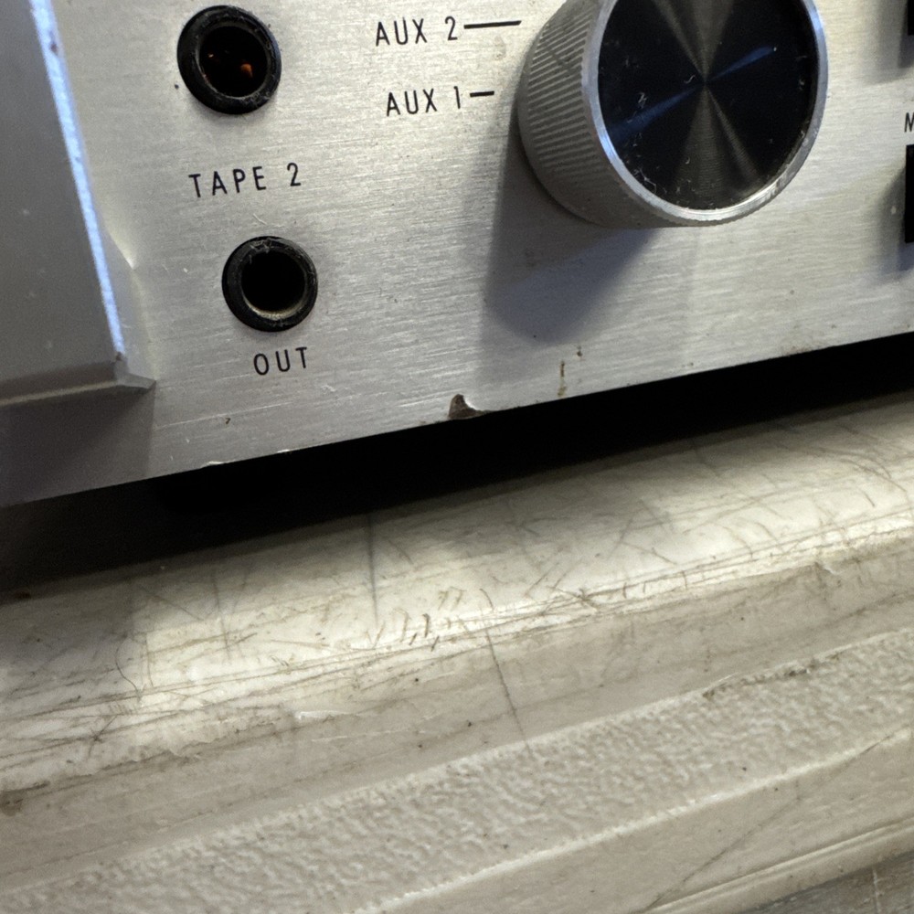 Vintage McIntosh MAC 4100 Stereo Receiver Tested & Working Faces up well