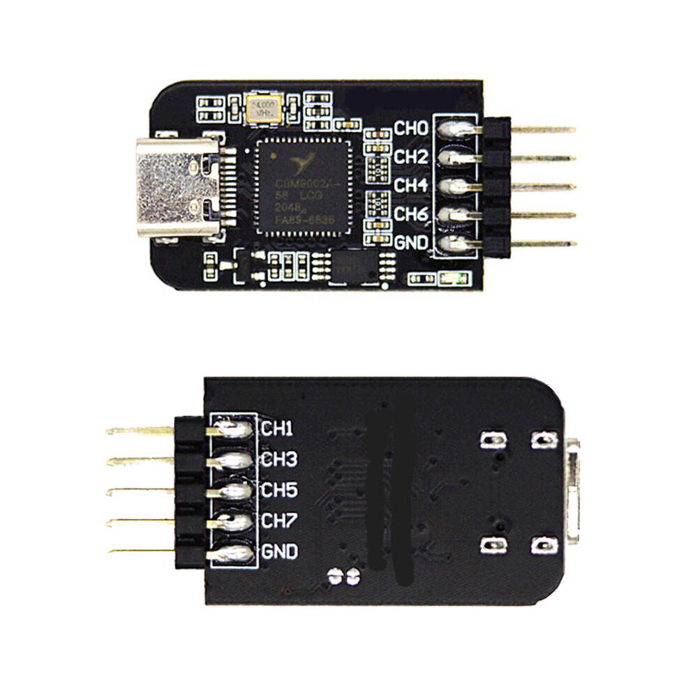 8 Channel Mini Logic Analyzer Type-C MCU Arm FPGA Debugging Tool 24m Sampling