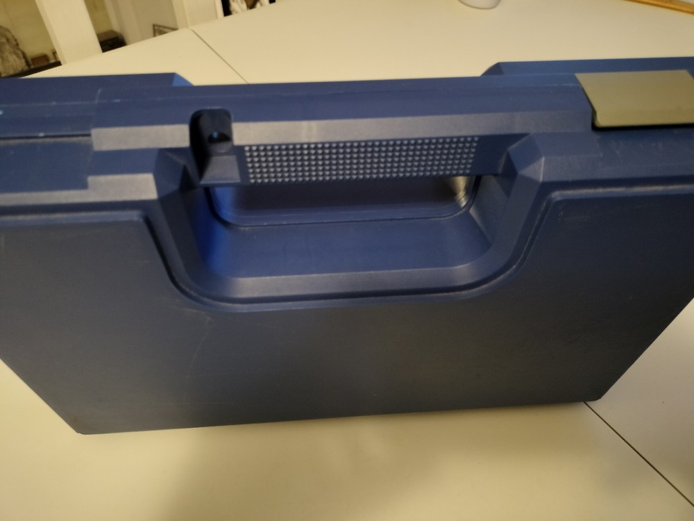 Smith&Wesson SW1911 OEM Blue Plastic Hard Case with Manual EUC