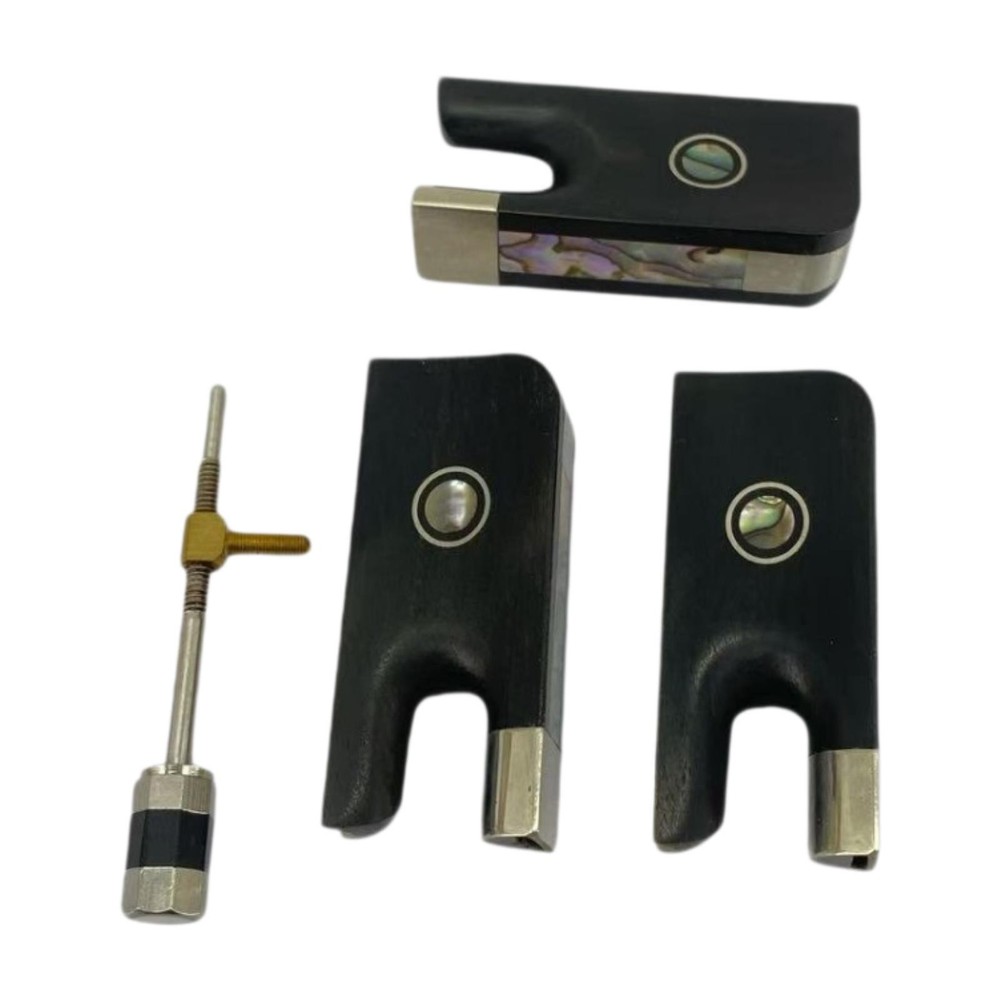 Cello Bow Frog Set Sturdy Easy Installation High Performance Replace Parts