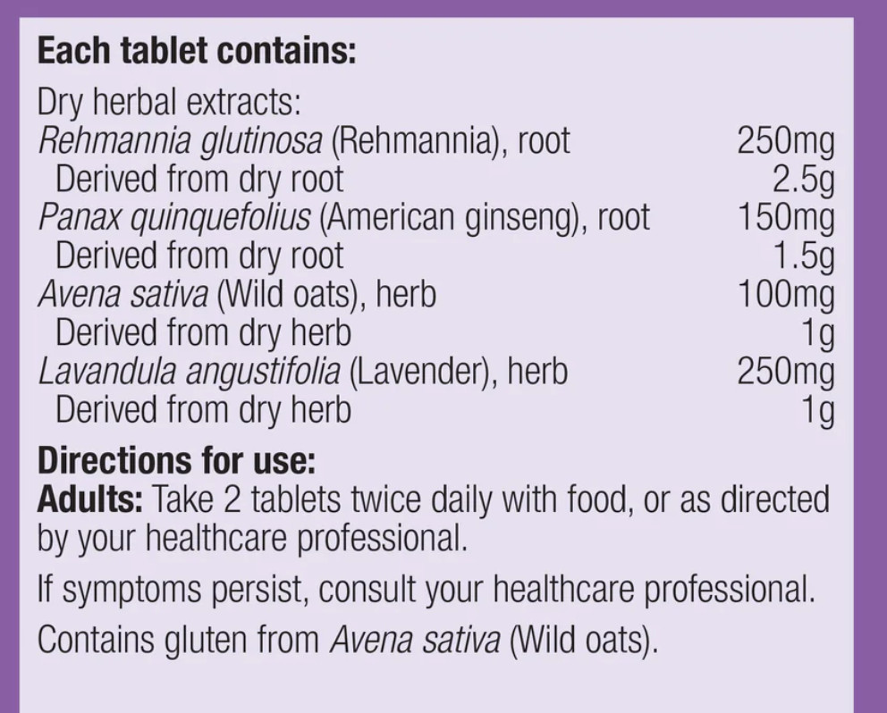 Metagenics Adaptan 120 tablets