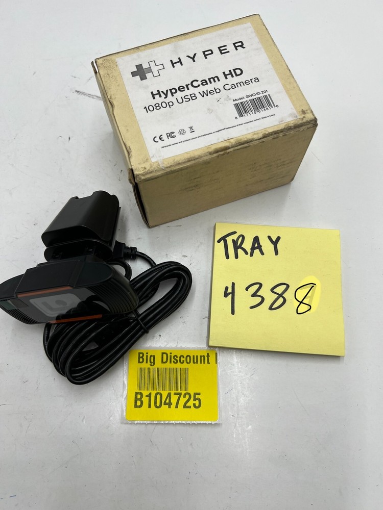 HYPER GWCHD-201 HyperCam HD 1080p USB High Resolution Streaming Camera