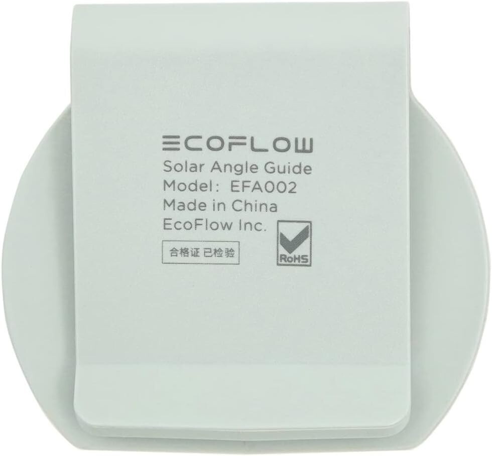 EF ECOFLOW Solar Angle Guide