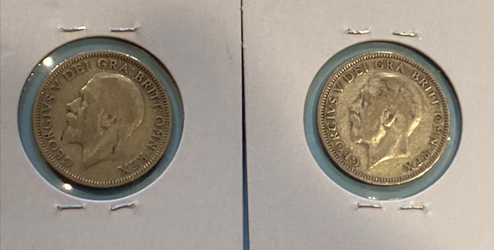 (12) British Empire 50% Silver Coins