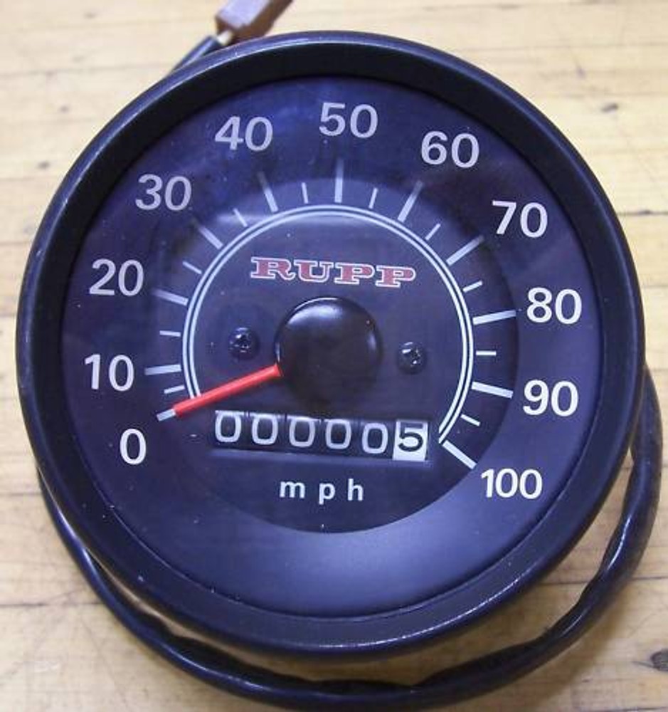 Vintage NOS Rupp Snowmobile Sled Snow Machine Speedo Speedometer