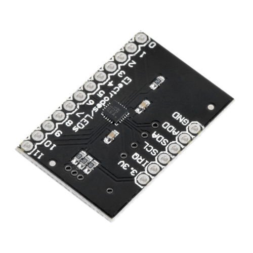 New MPR121 Breakout V12 Capacitive Touch Sensor Controller Module I2C keyboard